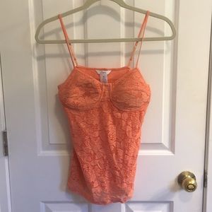 Candie’s peach camisole